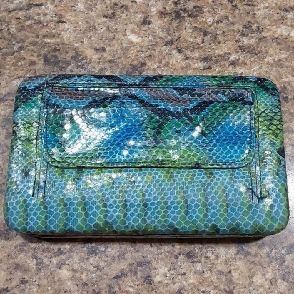 Animal‎ Print Hard Shell Clutch